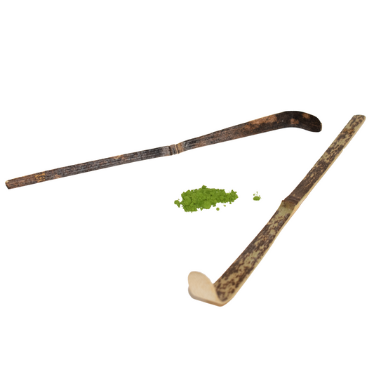 Cuchara Té Matcha Bambú - Chashaku Hangetsu (半月)